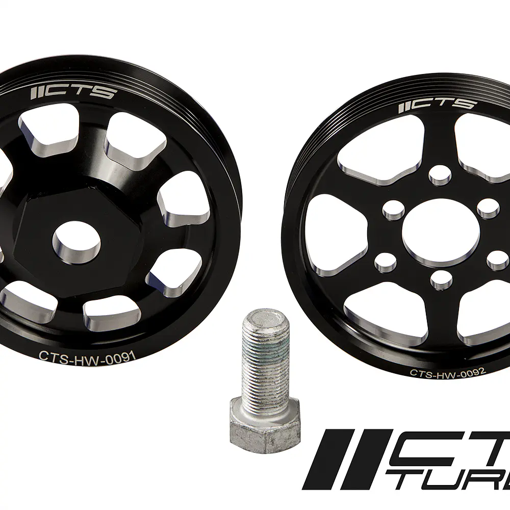 CTS MK4 R32 Crank & Power Steering Pulley Kit - IMPORTACION RAPIDA 3