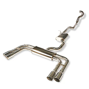 CTS Turbo Audi 8V S3 3″ Turbo Back Exhaust High-Flow Cat - IMPORTACION RAPIDA