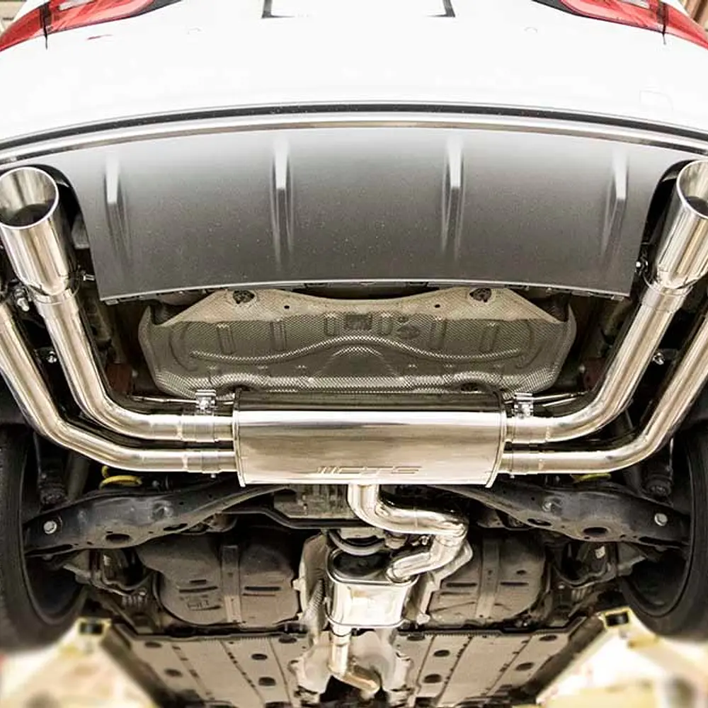 CTS Turbo Audi 8V S3 3″ Turbo Back Exhaust High-Flow Cat - IMPORTACION RAPIDA 4