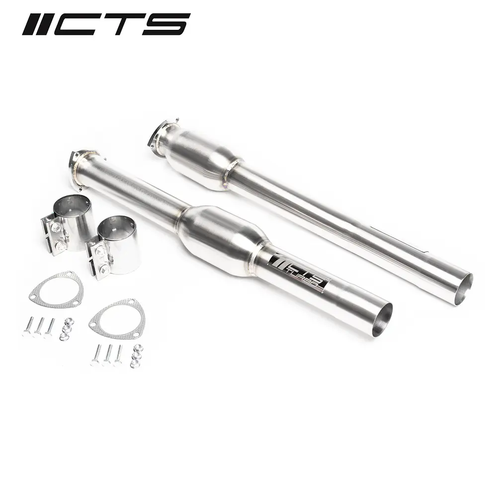 CTS Turbo Performance catted Mid-Pipes for 8V/8Y Audi RS3 and 8S Audi TTRS - IMPORTACION RAPIDA 1