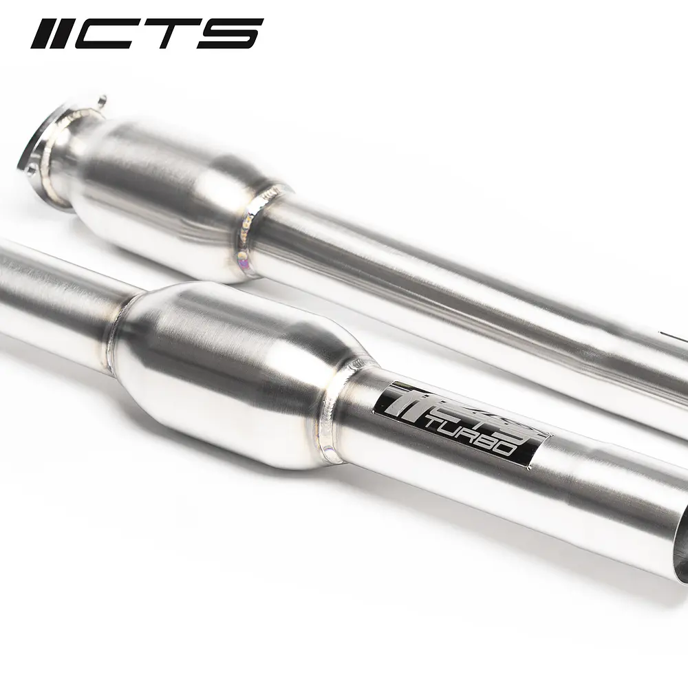 CTS Turbo Performance catted Mid-Pipes for 8V/8Y Audi RS3 and 8S Audi TTRS - IMPORTACION RAPIDA 4