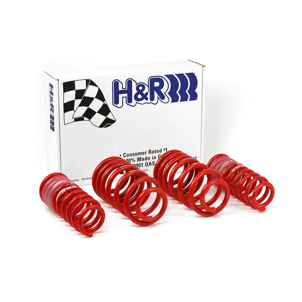 Espirales Race H&R Audi A4 B5 12v V6 1.8T 30v V6 Quattro - IMPORTACION RAPIDA