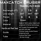 Maximumcatch Cruiser 7/7.5/8ft 2/3/4wt Fly Fishing Rod IM10 Carbon Fiber 6Piece Travel Fly Rod with Cordura Tube - Miniatura 2