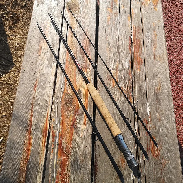 Hermosa caña de pesca con mosca 1.98 - 2.10 metros  21