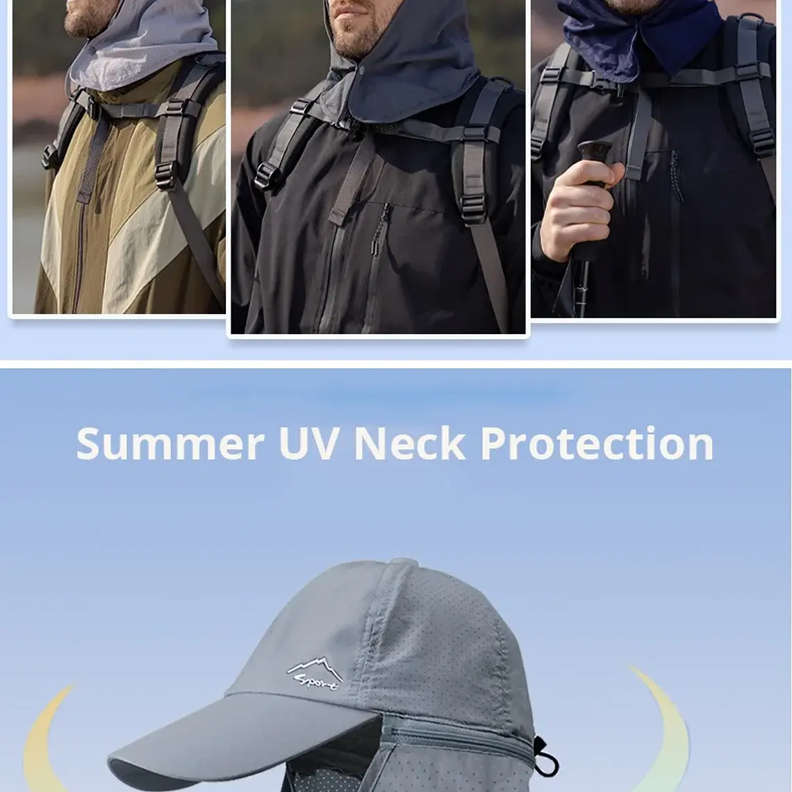 Gorra mujer/hombre ideal para pesca 23