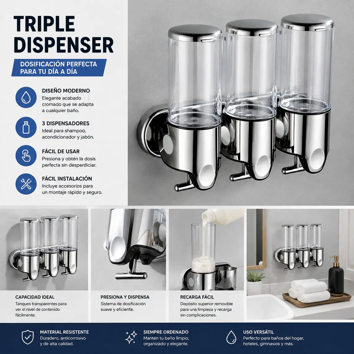 Triple dispenser 1
