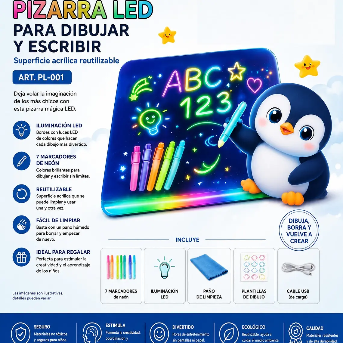 Pizarra Led 1