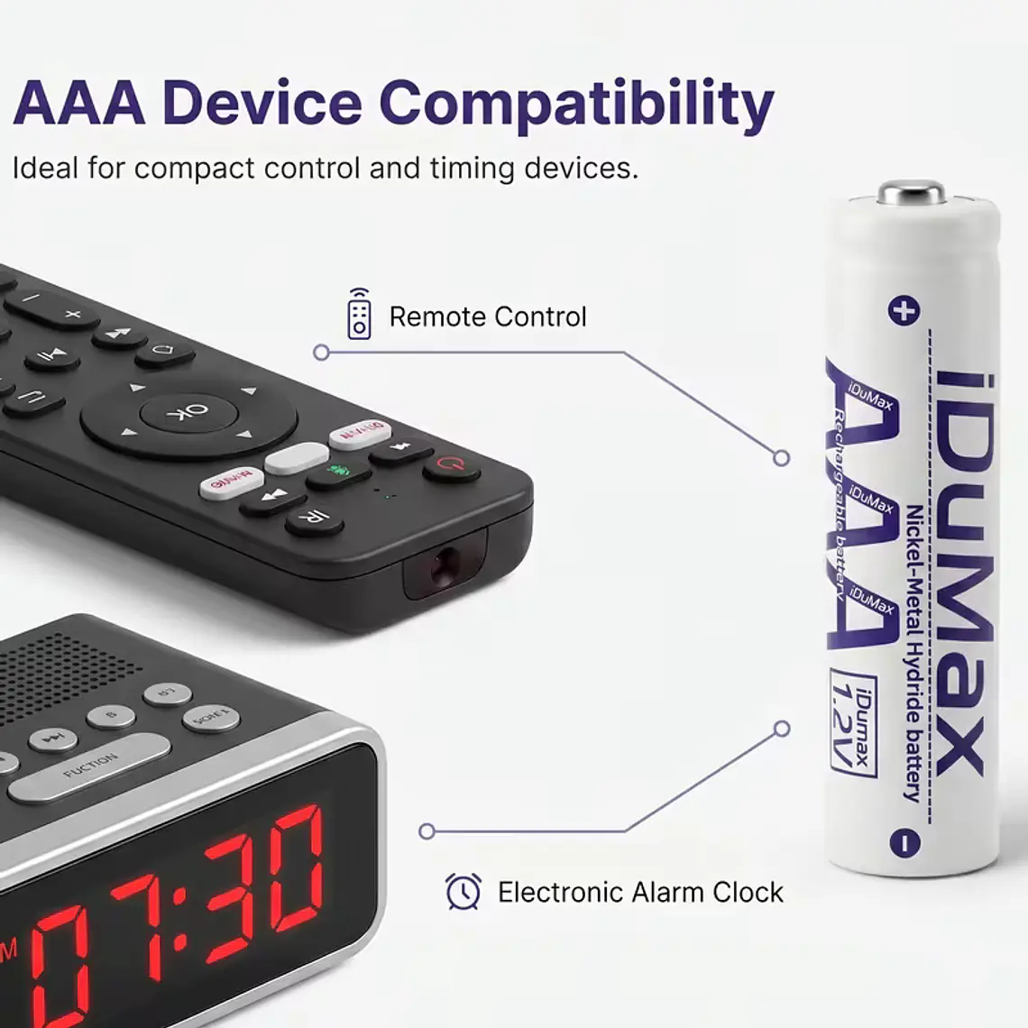 Pila recargable AA-AAA 1