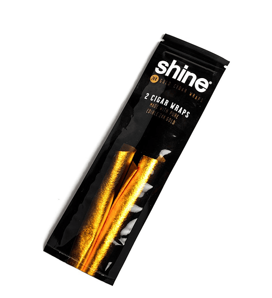 Shine Gold Blunt Wraps