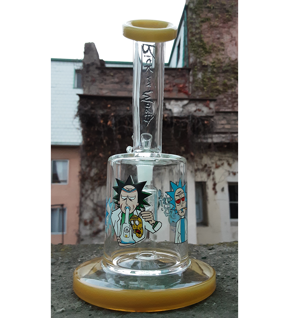 Bong de Pyrex Rick y Morty