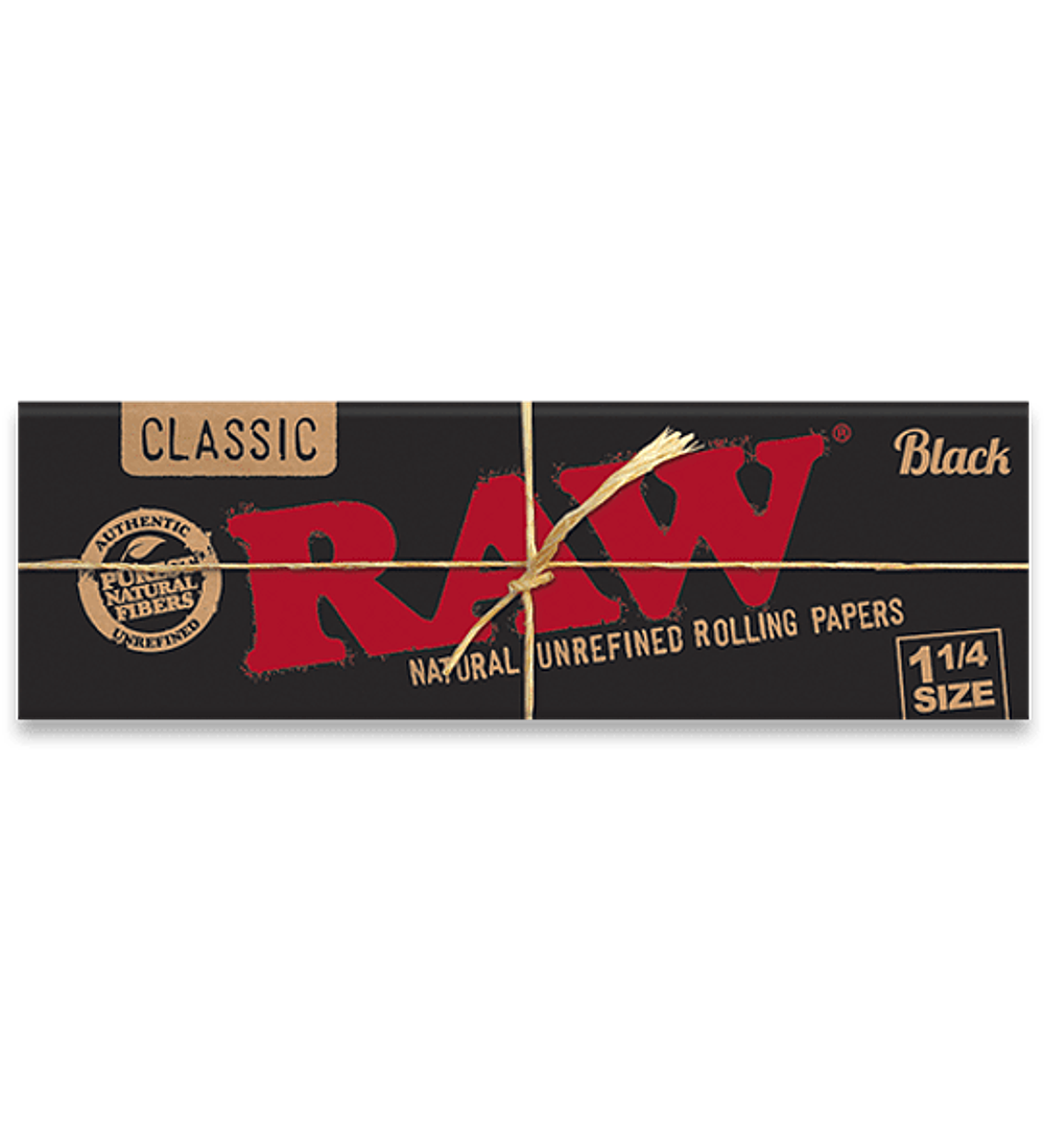 Raw Black 1 1/4