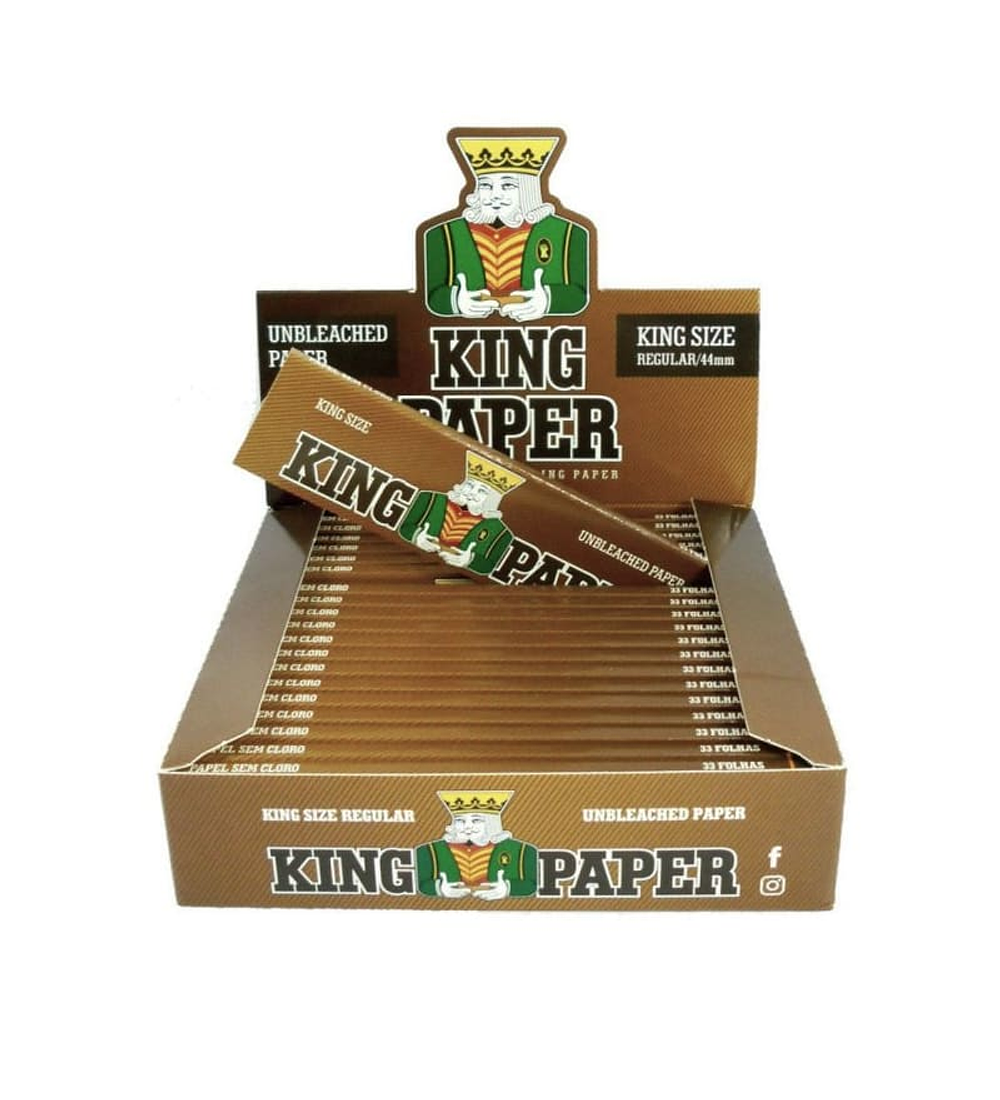 King Papers King Size No blanqueado