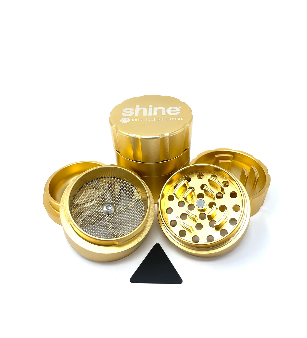 Shine® Gold Moledor 4 piezas