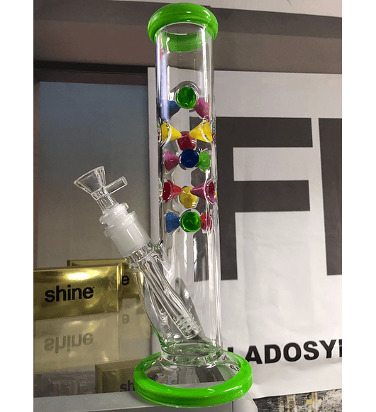 Bong de Pyrex Arcoiris 30 cm