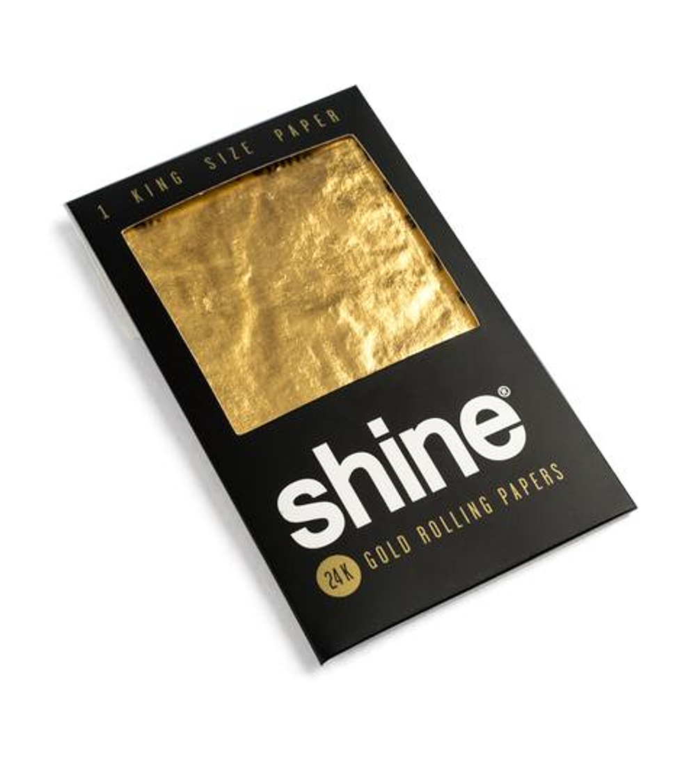 Shine Pack 1 Papel de ORO King Size 