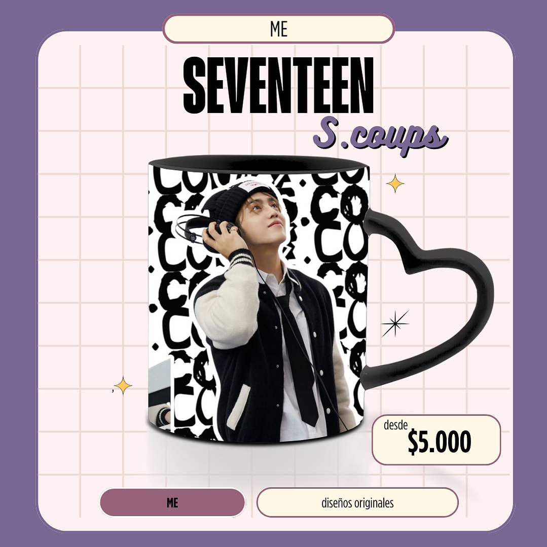 Taza Seventeen Scoups 3