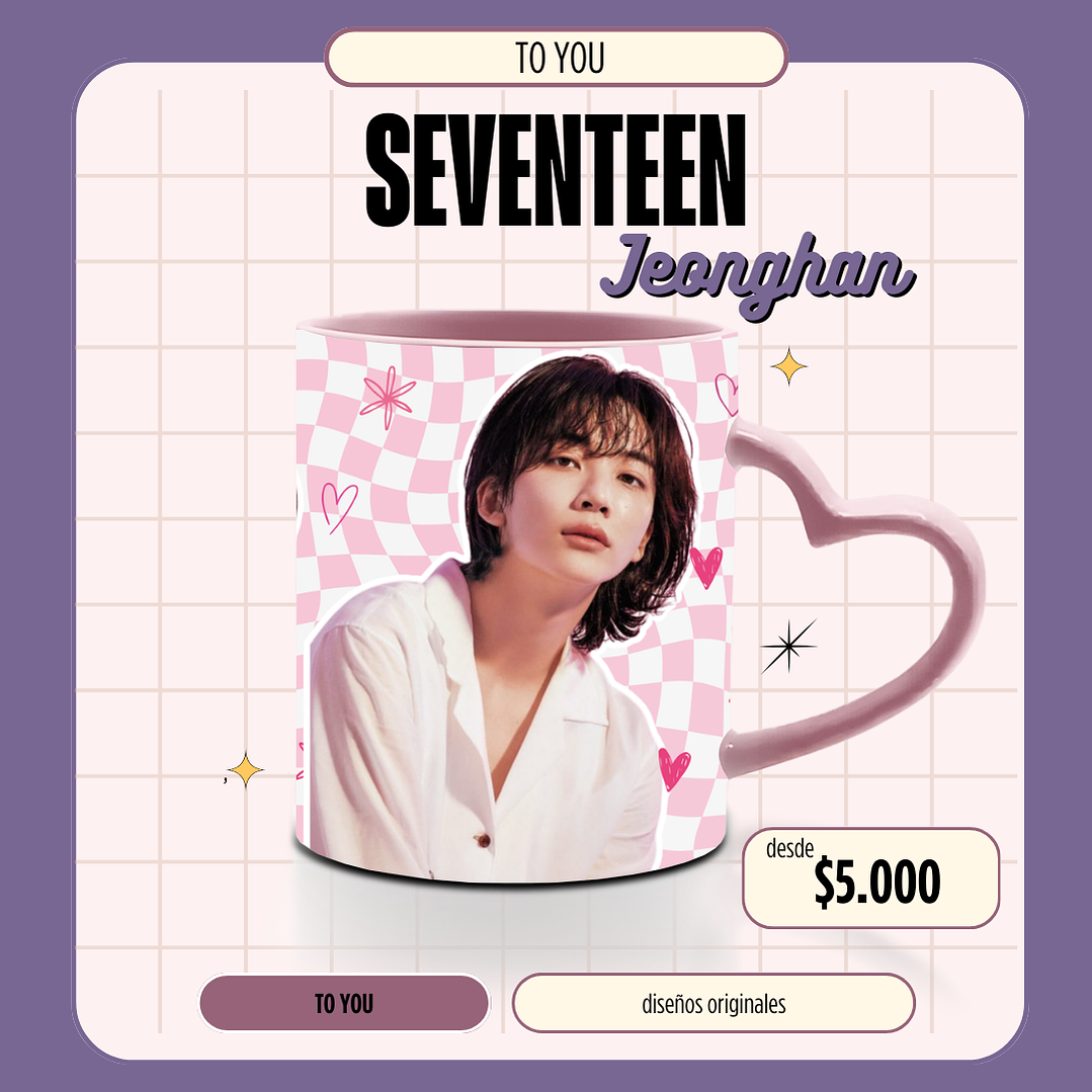 Taza Seventeen Jeonghan 5