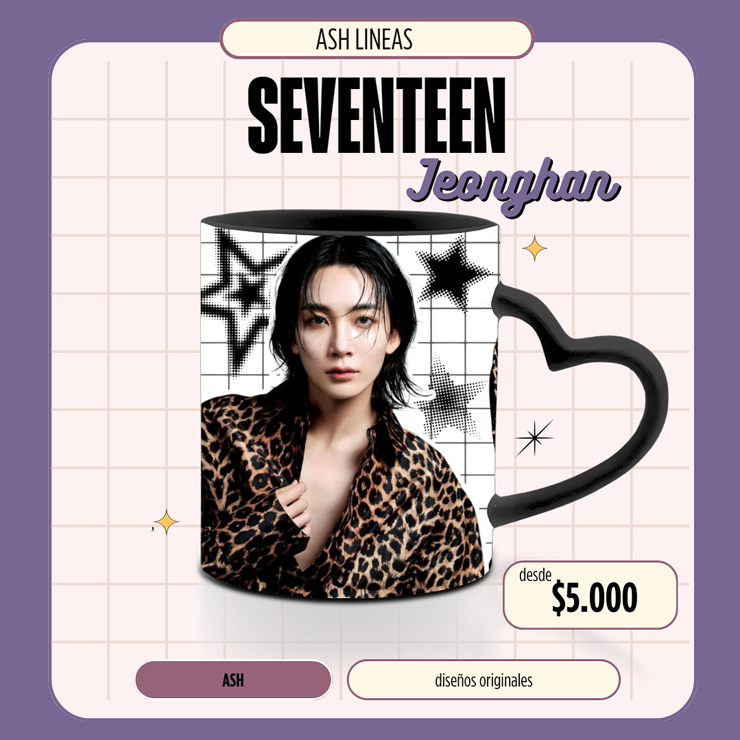 Taza Seventeen Jeonghan 4