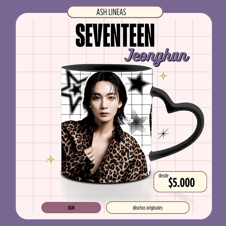 Taza Seventeen Jeonghan 4