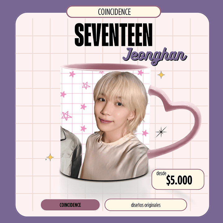 Taza Seventeen Jeonghan 1