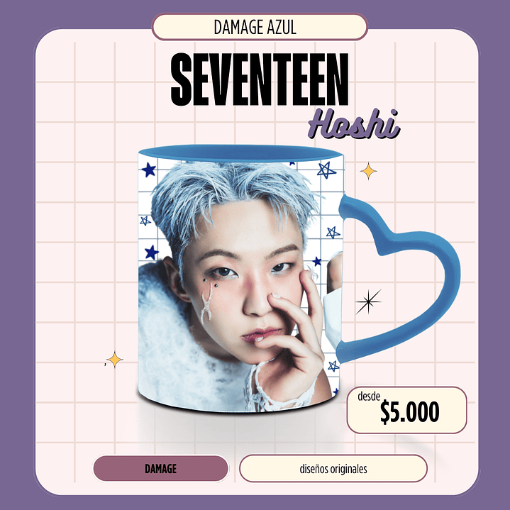 Taza Seventeen Hoshi 2