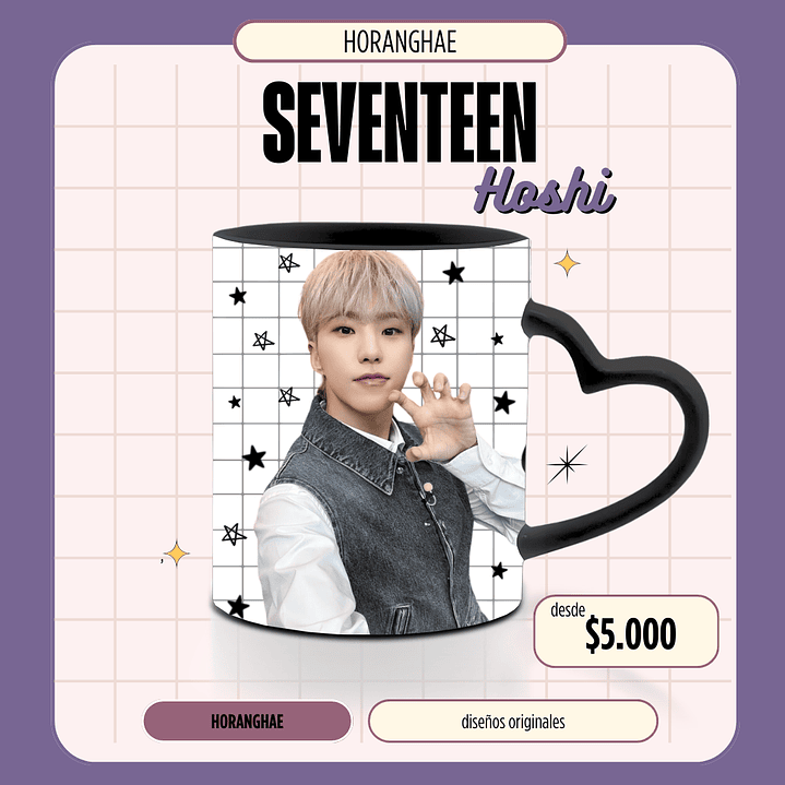Taza Seventeen Hoshi 1