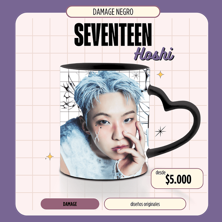 Taza Seventeen Hoshi 3