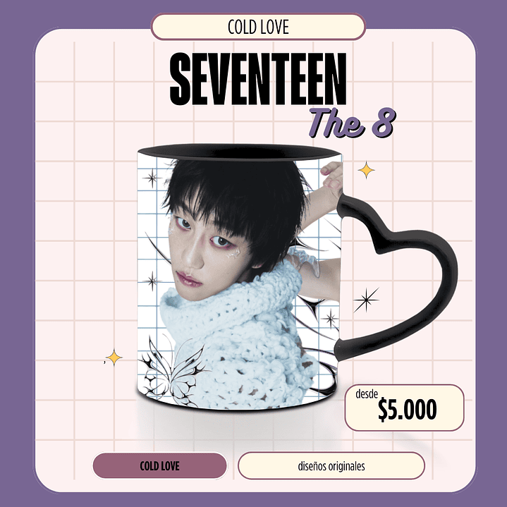 Taza Seventeen The 8 1
