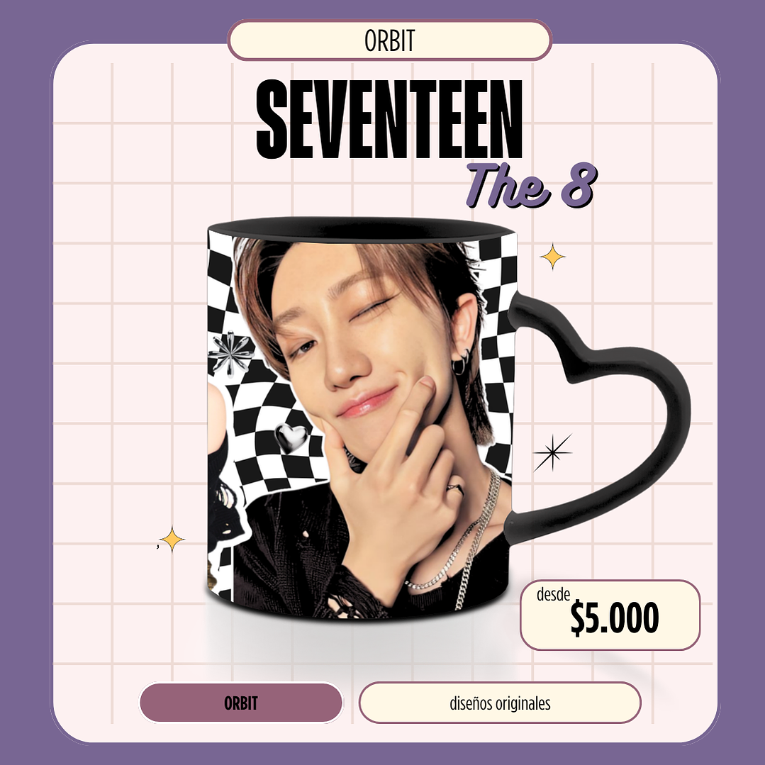 Taza Seventeen The 8 2