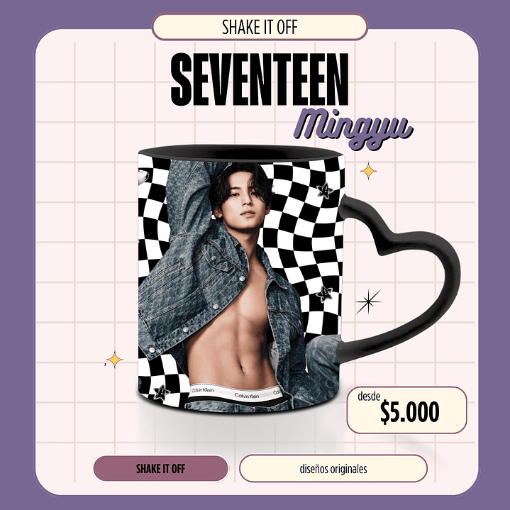 Taza Seventeen Mingyu 1