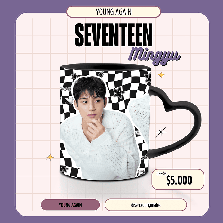 Taza Seventeen Mingyu 3