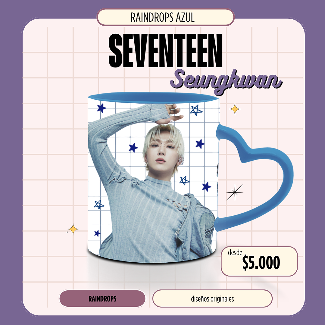 Taza Seventeen Seungkwan 1