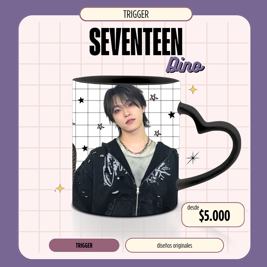 Taza Seventeen DINO 1