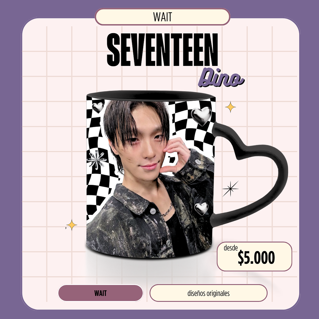 Taza Seventeen DINO 2