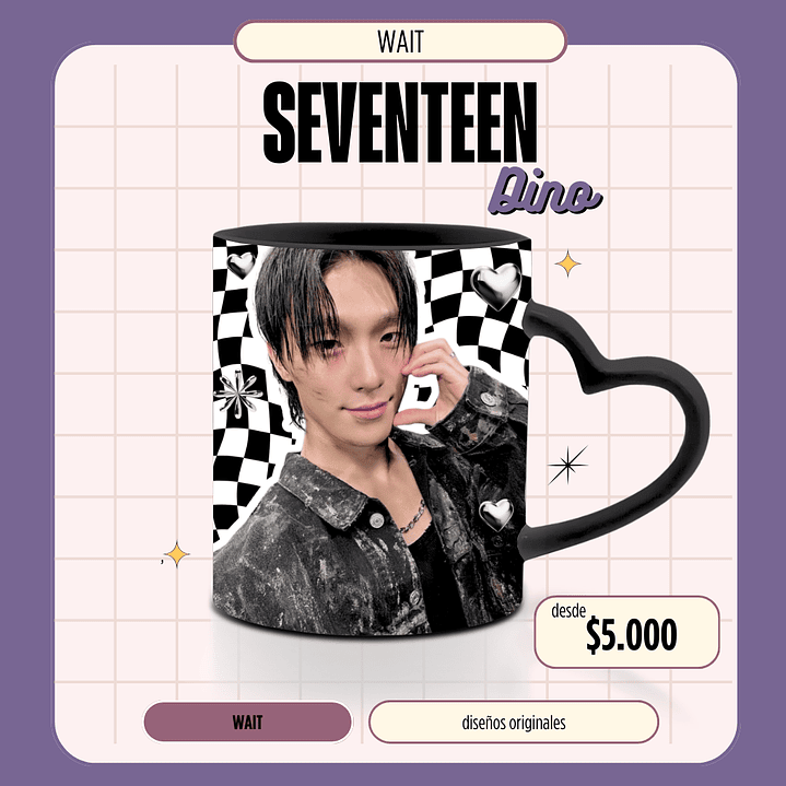 Taza Seventeen DINO 2