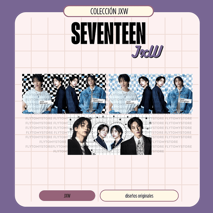 Taza Seventeen Jeonghan x Wonwoo JXW 4