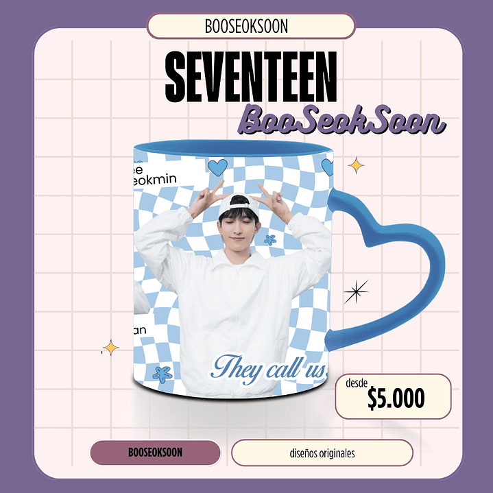 Taza Seventeen BOOSEOKSOON 3