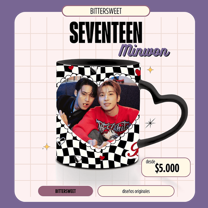 Taza Seventeen MINWON 1