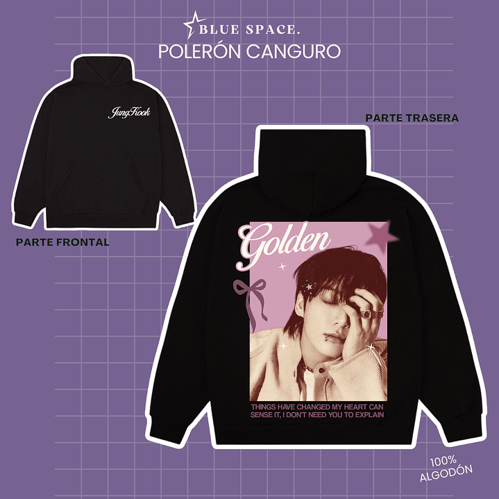 Polera Jungkook GOLDEN 8