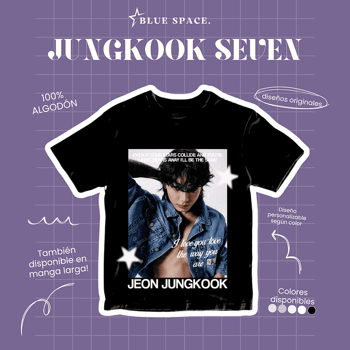 Polera Jungkook SEVEN 1