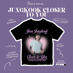 Polera Jungkook CLOSER TO YOU