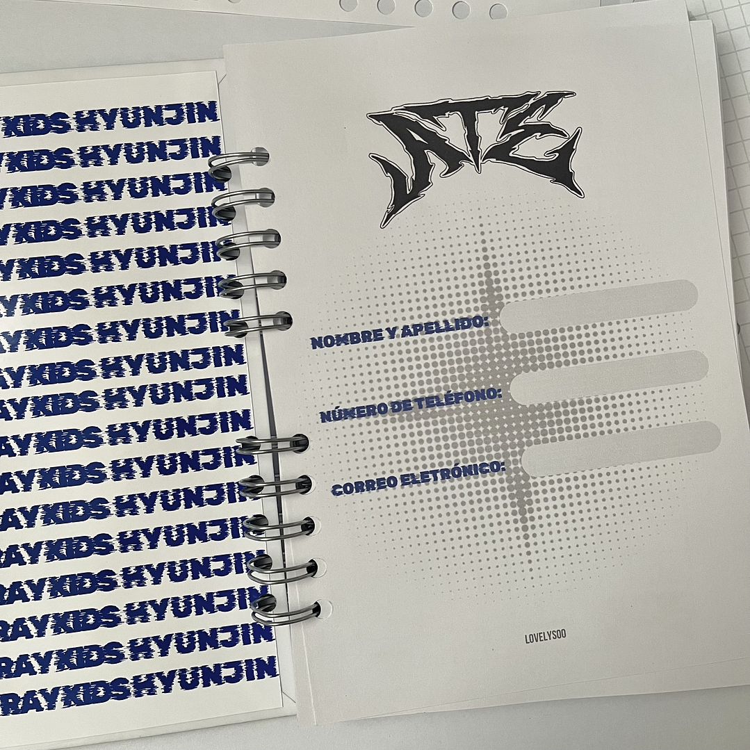 Agenda Hyunjin STRAY KIDS ATE 2