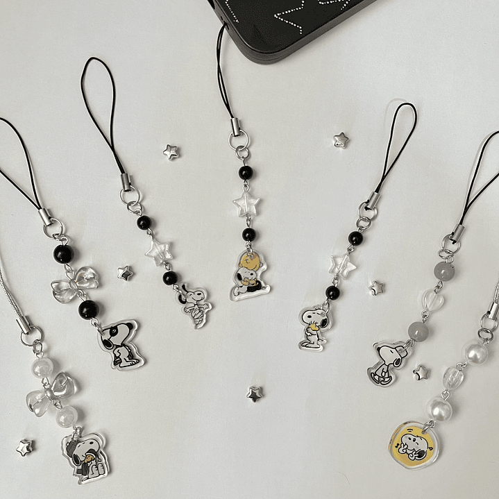 Strap Para Teléfono Snoopy 1