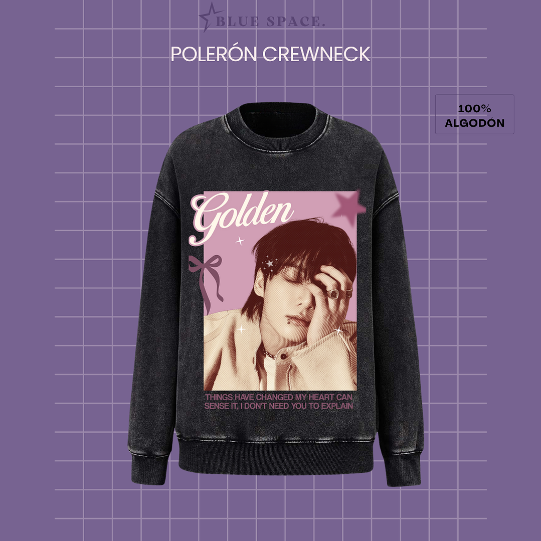 Polera Jungkook GOLDEN 7