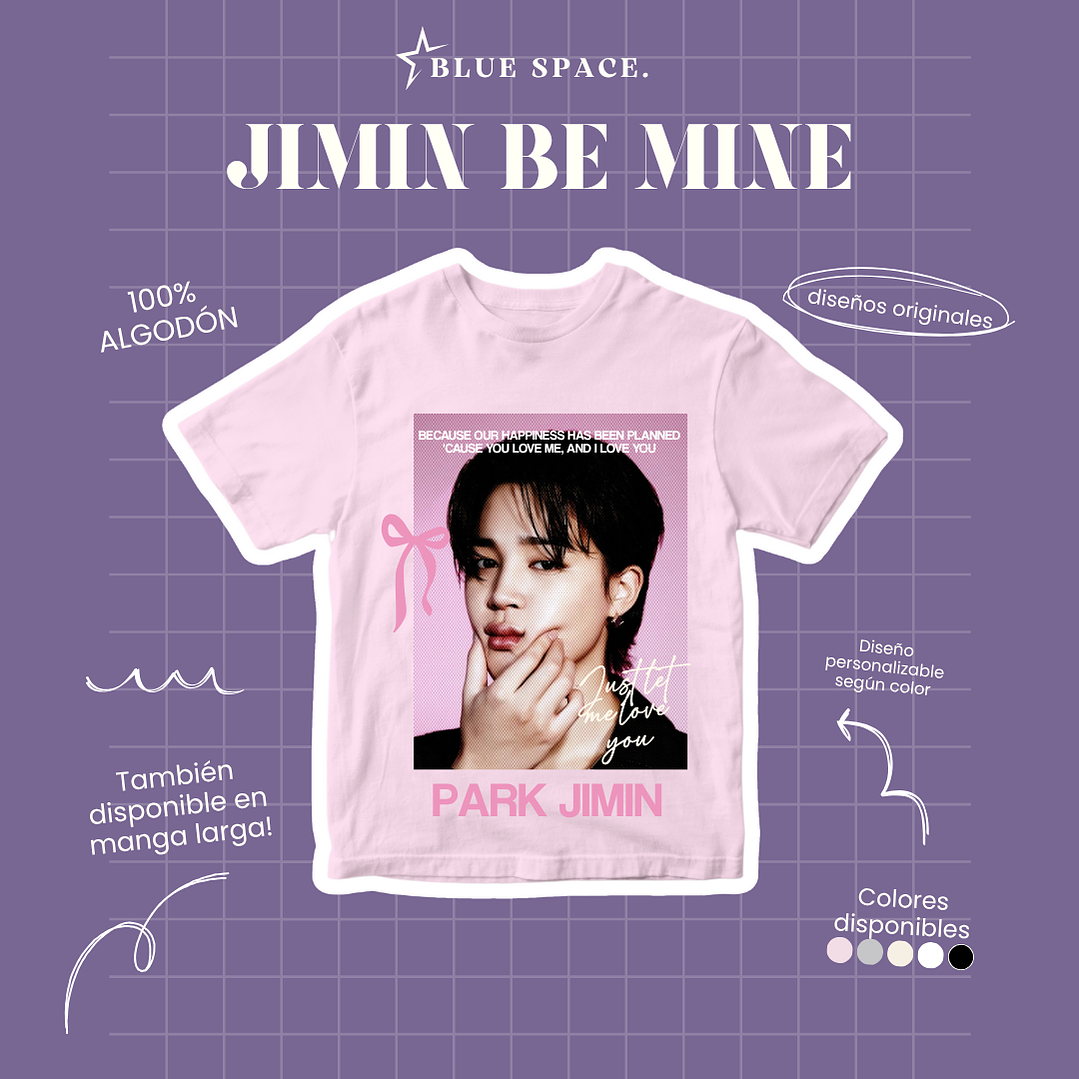 Polera Jimin BE MINE 1