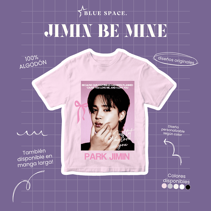 Polera Jimin BE MINE 1
