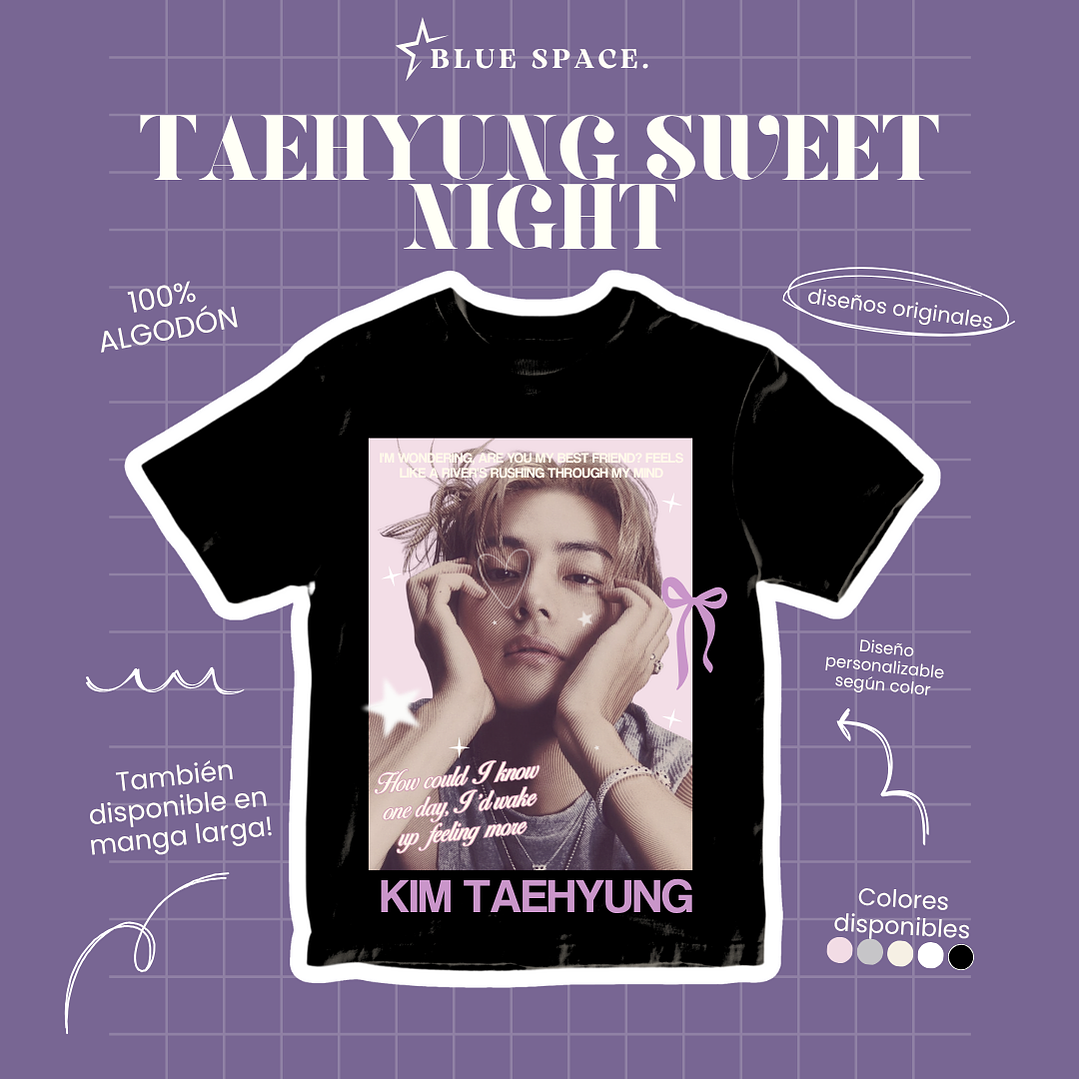 Polera Taehyung SWEET NIGHT 1