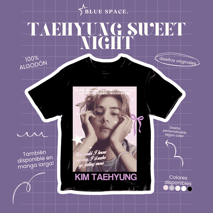 Polera Taehyung SWEET NIGHT 1