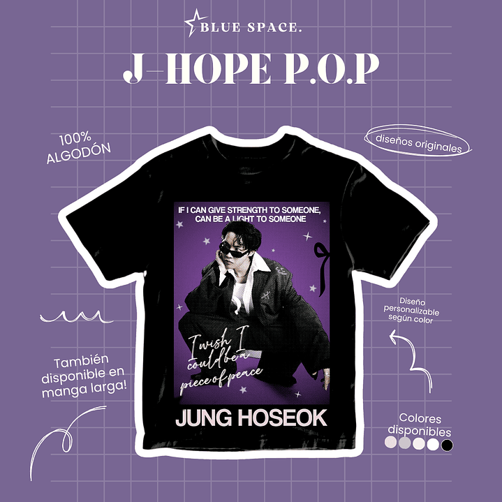Polera J-Hope PIECE OF PEACE 1