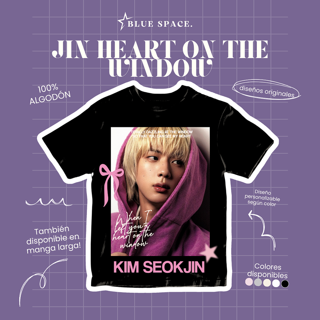 Polera JIN HEART ON THE WINDOW 1